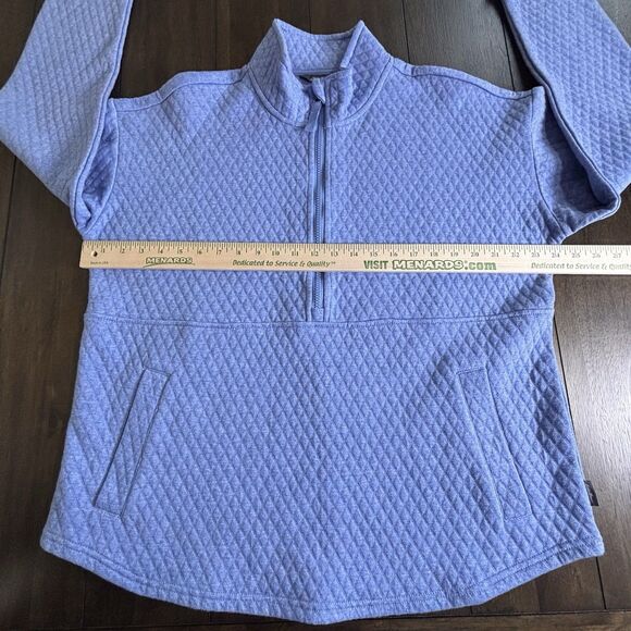 Eddie Bauer Women's Blue Quilted Jacket - Picture 3 of 9